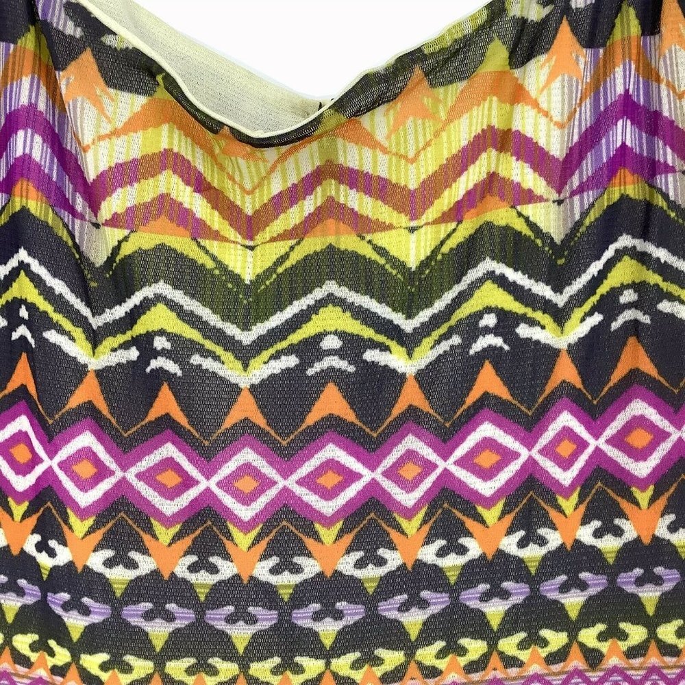 Anthropologie Weston Wear Women's Medium M Short Sleeve Flare Tulle Skater Dress - Picture 3 of 9